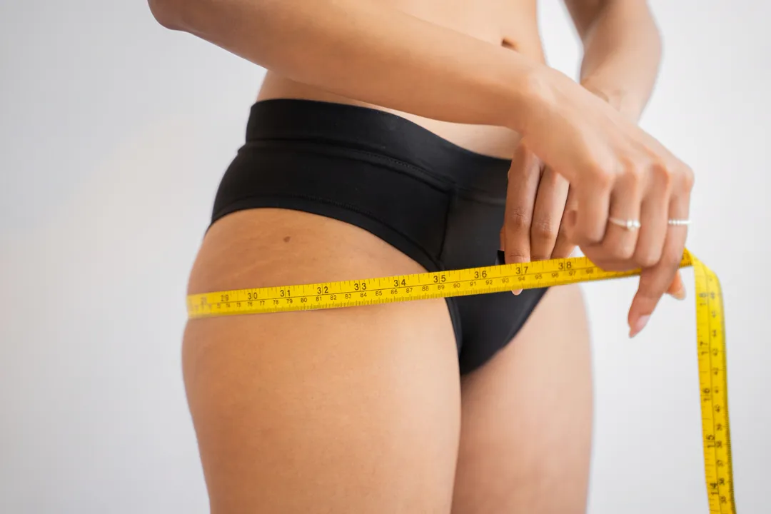 Mesure de la taille, soin minceur